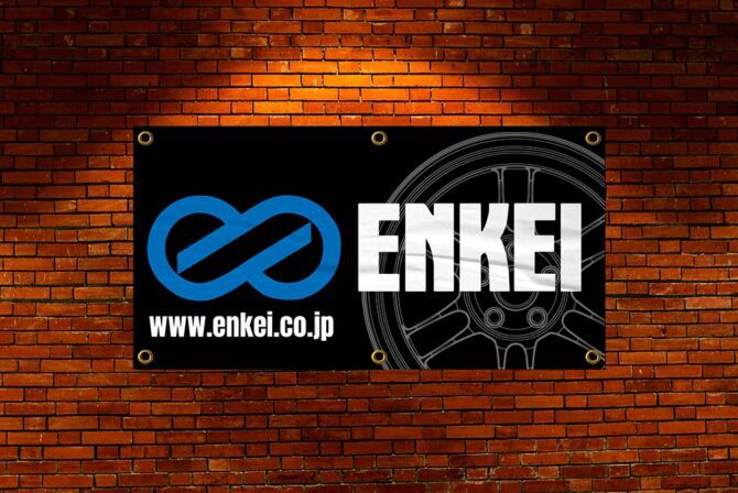 Enkei Wheels custom banner