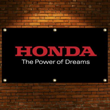 Honda banner, custom Honda banner